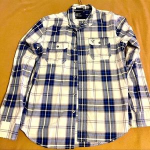 American Eagle Button-Up [M]